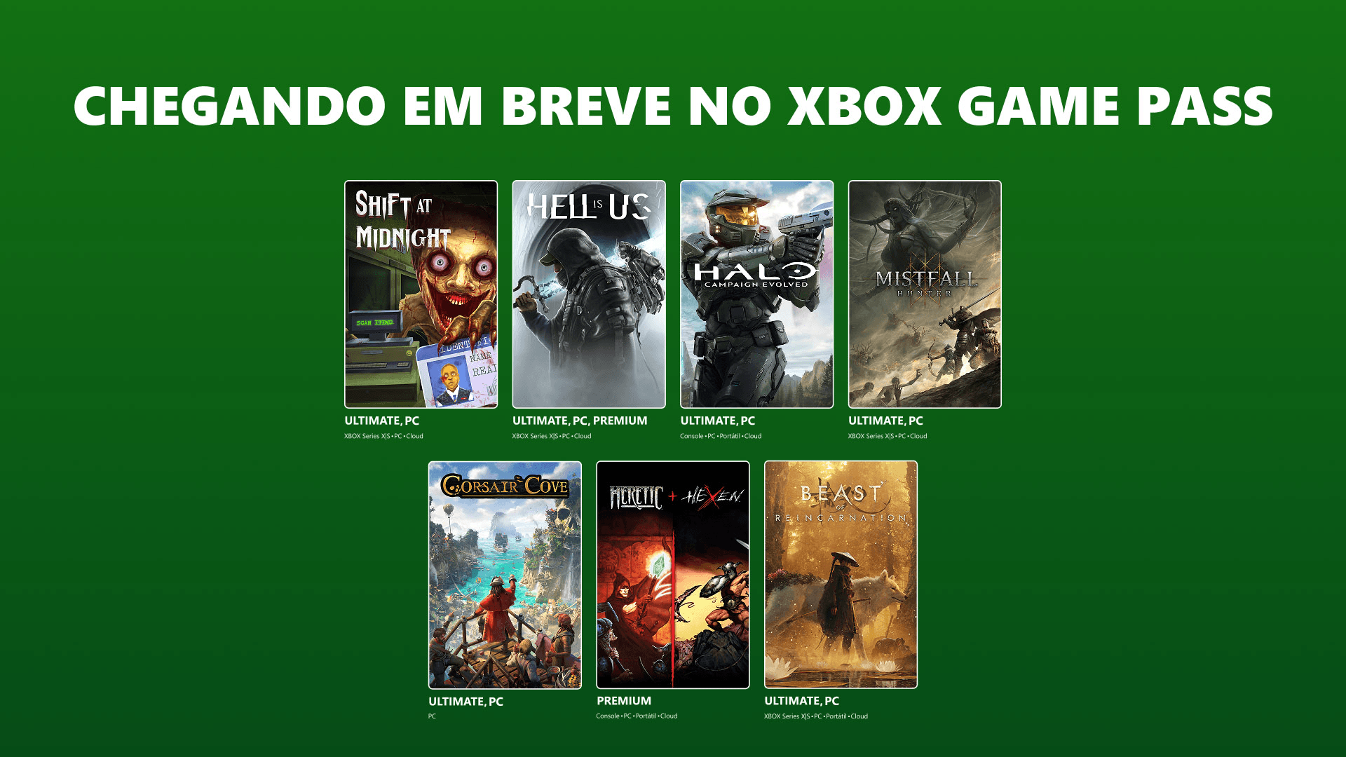 Xbox Game Pass: veja a segunda leva de jogos de julho de 2026