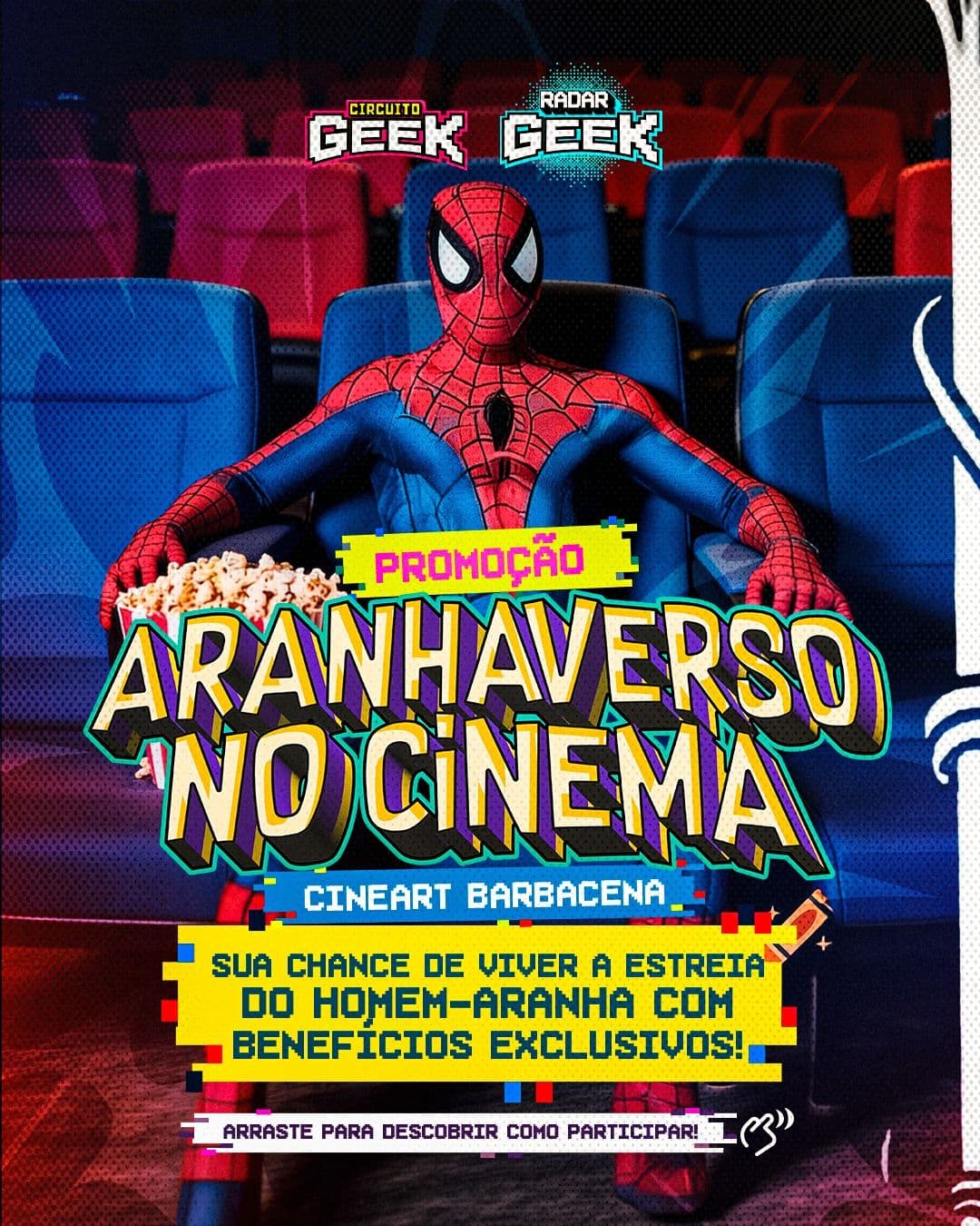 REGULAMENTO DA AÇÃO "ARANHAVERSO NO CINEMA"