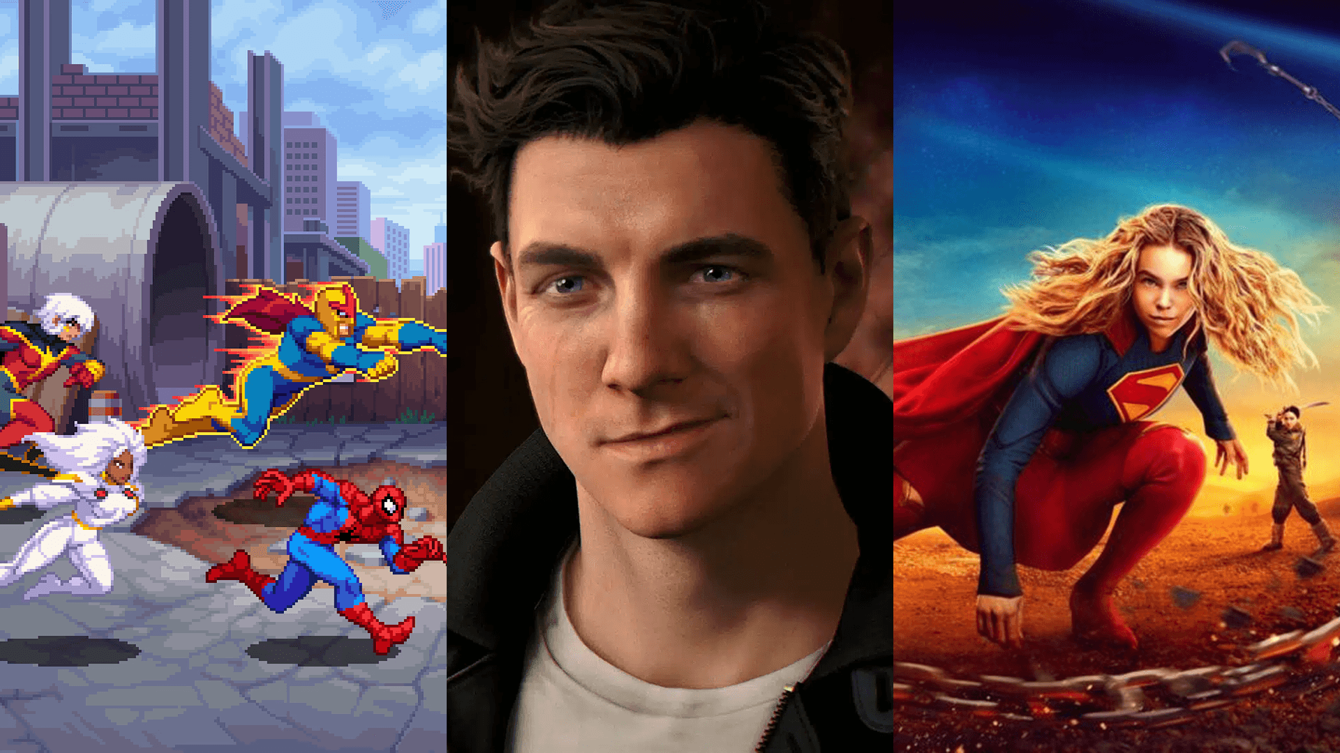 Homem-Aranha, 007 First Light, Marvel Comic Invasion, Super Mario Galaxy, Dia D e Supergirl