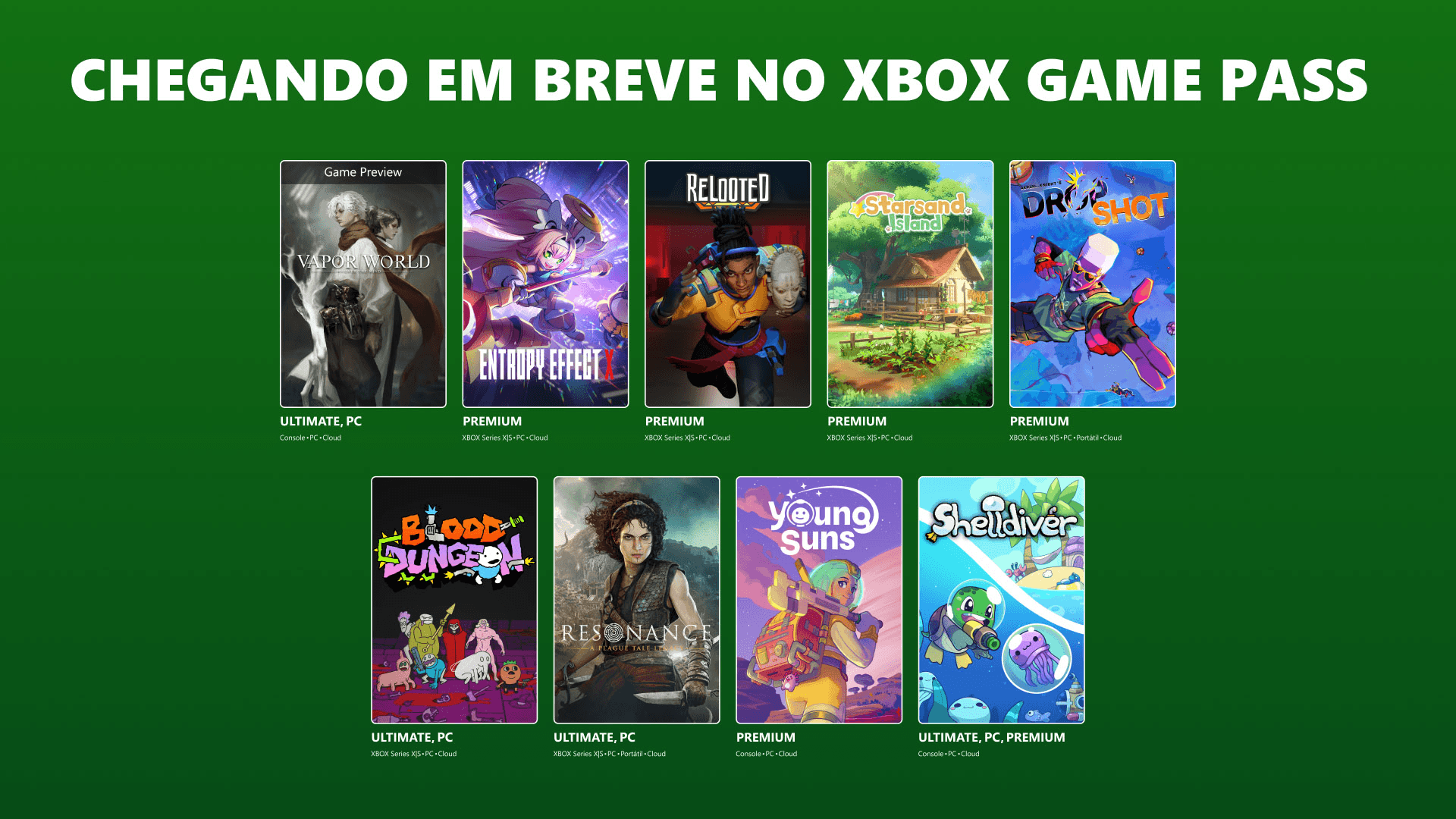 Xbox Game Pass fecha agosto com uma leva variada de lançamentos