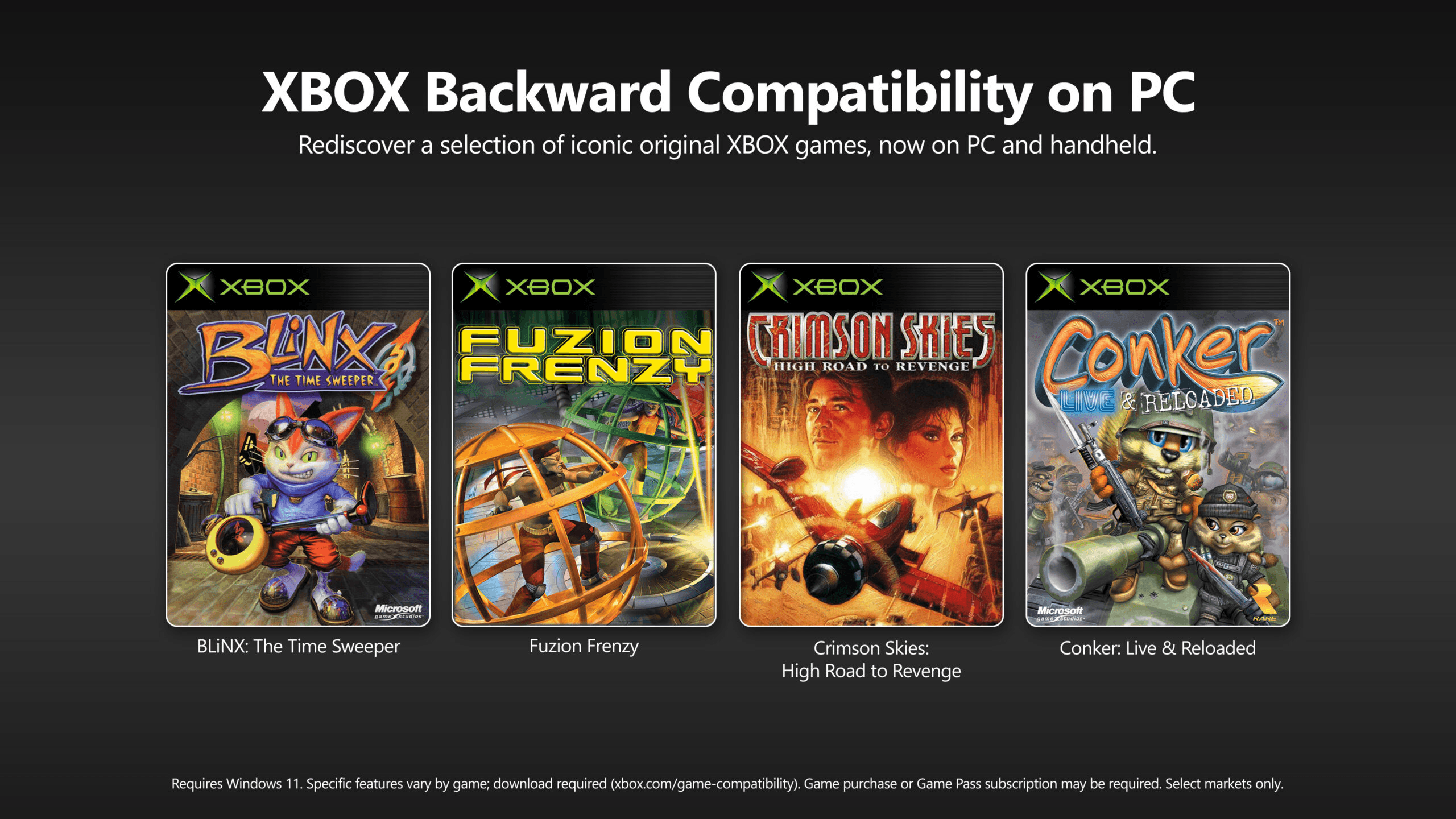 Xbox leva retrocompatibilidade para o PC e amplia acesso a clássicos do console original